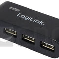 LogiLink 4 Port, USB-A 2.0 actief