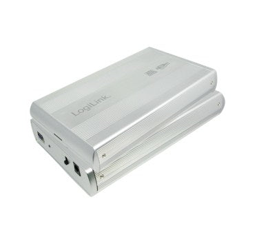 3.5-inch LogiLink Enclosure USB3.0 - SATA - Zilver