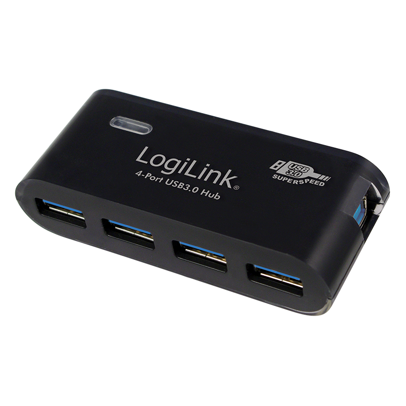 LogiLink 4 Port, USB-A 3.0 actief