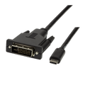 USB-C 3.2 (M) --> DVI (M) 3.00m LogiLink