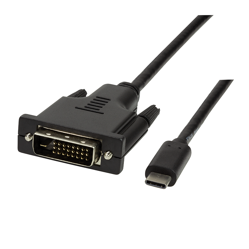 USB-C 3.2 (M) --> DVI (M) 3.00m LogiLink