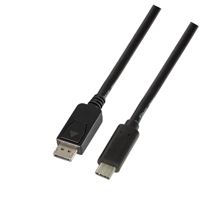 USB-C 3.2 (M) --> Displayport (M) 1,80m Logilink