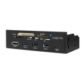 Front Panel 5.25-inch 3xUSB 3.0,USB-C,eSata,CardReader