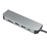 Docking 1xVideo Logilink USB-C, 60W, 4K, 6 Port