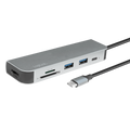 Docking 1xVideo Logilink USB-C, 60W, 4K, 6 Port