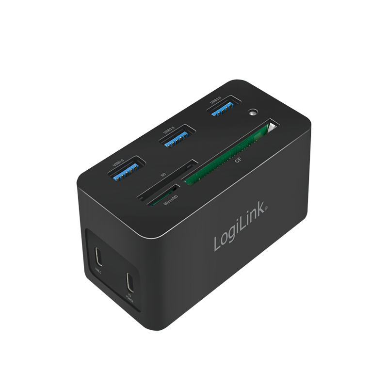 Docking 1xVideo Logilink USB-C, 100W, 4K, 10 Port