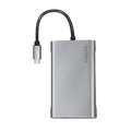 Docking 2xVideo Logilink USB-C, 100W, 4K, 8 Port
