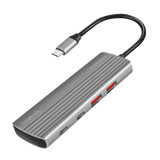 LogiLink 7+1 Port, USB-C --> 5xUSB-C 3.2 + 2xUSB-A 3.2