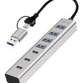 LogiLink 7 Port, USB-C-A --> 3xUSB-C 3.0 + 4xUSB-A 3.0