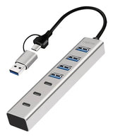 LogiLink 7 Port, USB-C-A --> 3xUSB-C 3.0 + 4xUSB-A 3.0