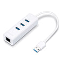 3.0 --> RJ45 1Gbps + 3xUSB3.0 - TP-Link UE330