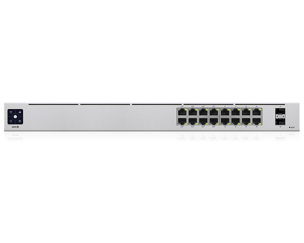 Ubiquiti USW-16-POE 16Port 1Gbps PoE+ Managed