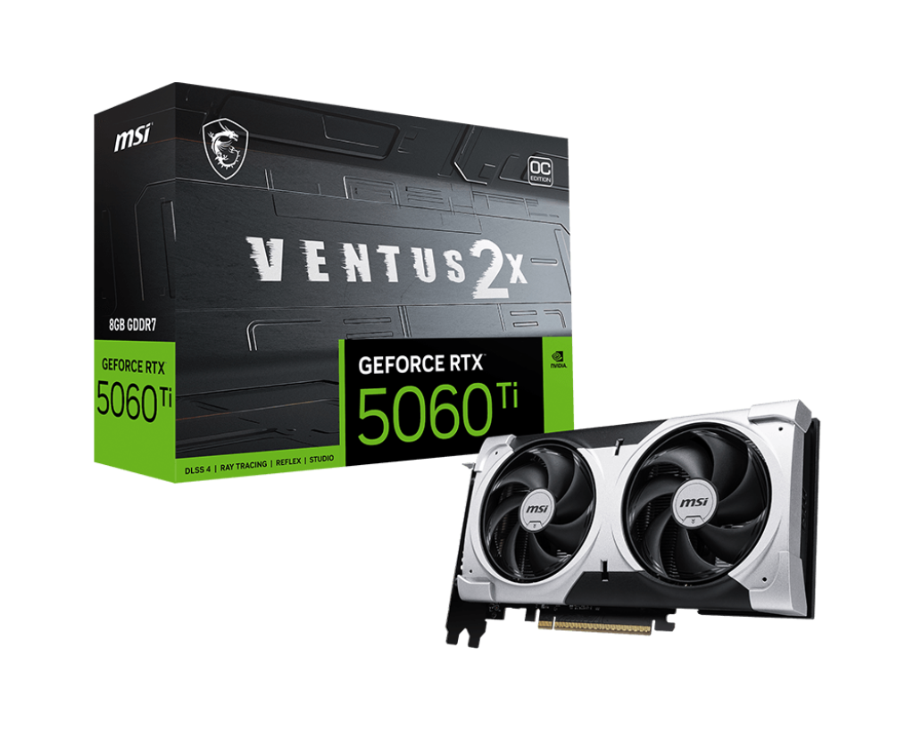 5060Ti MSI RTX VENTUS 2X OC Plus 8GB-3xDP-HDMI-2slot