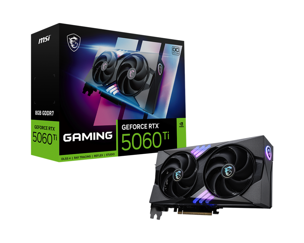 5060 MSI RTX GAMING 2x OC 8GB-3xDP-HDMI-2slot
