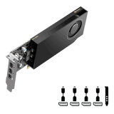 A1000 PNY RTX 8GB-4xmDP-1slot incl. Adapter 4x mDP->DP