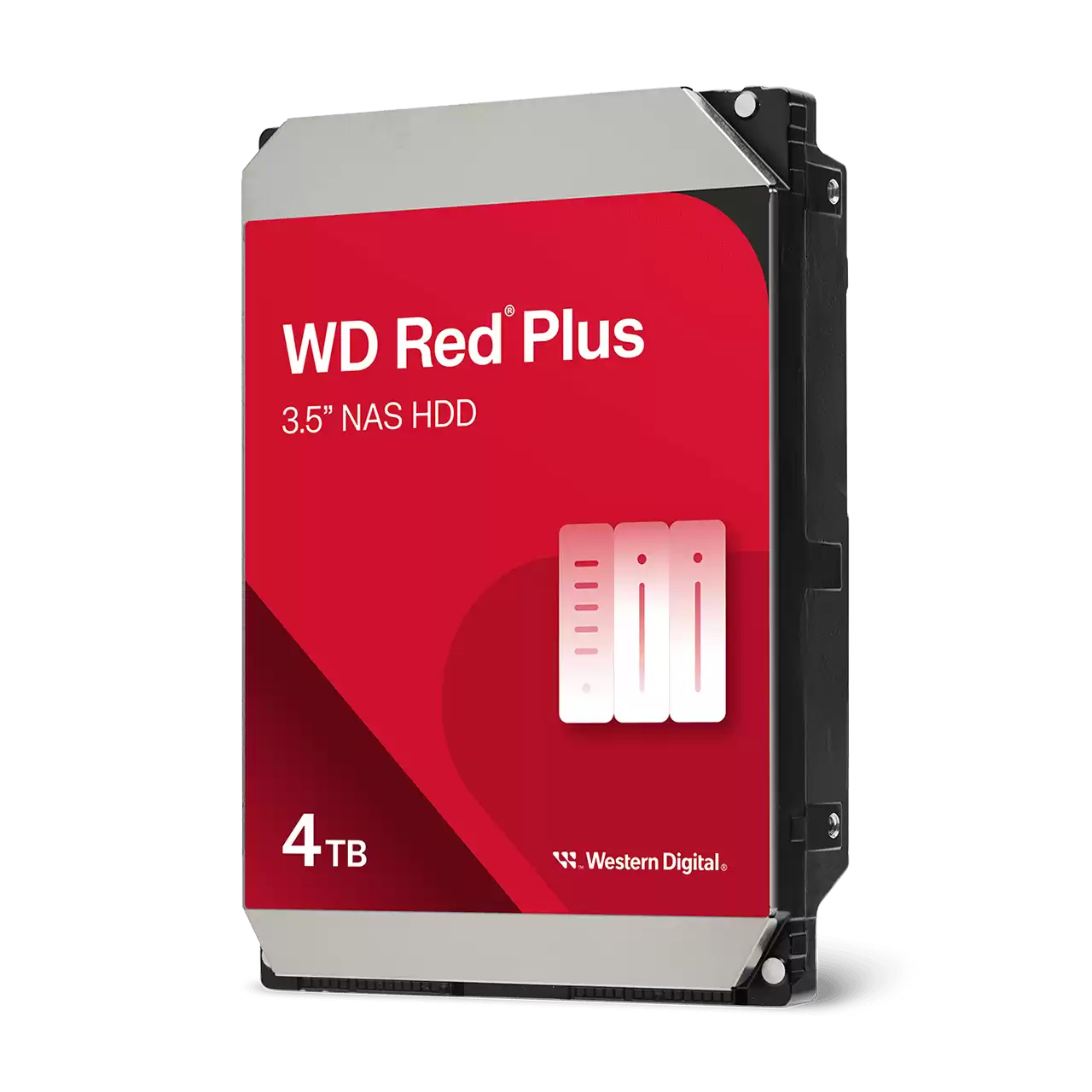 4TB WD Red Plus-NAS 256MB-5400rpm