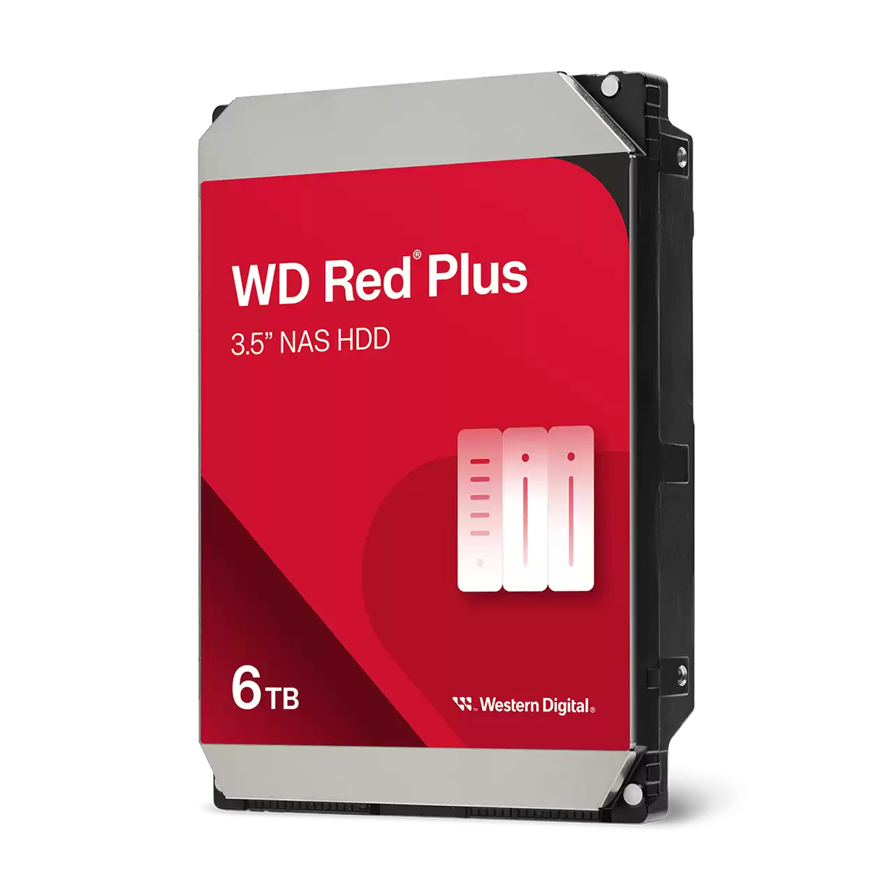 6TB WD Red Plus-NAS 256MB-5400rpm