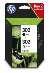 HP No.302 2-Pack 170-150 pagina's (Origineel)
