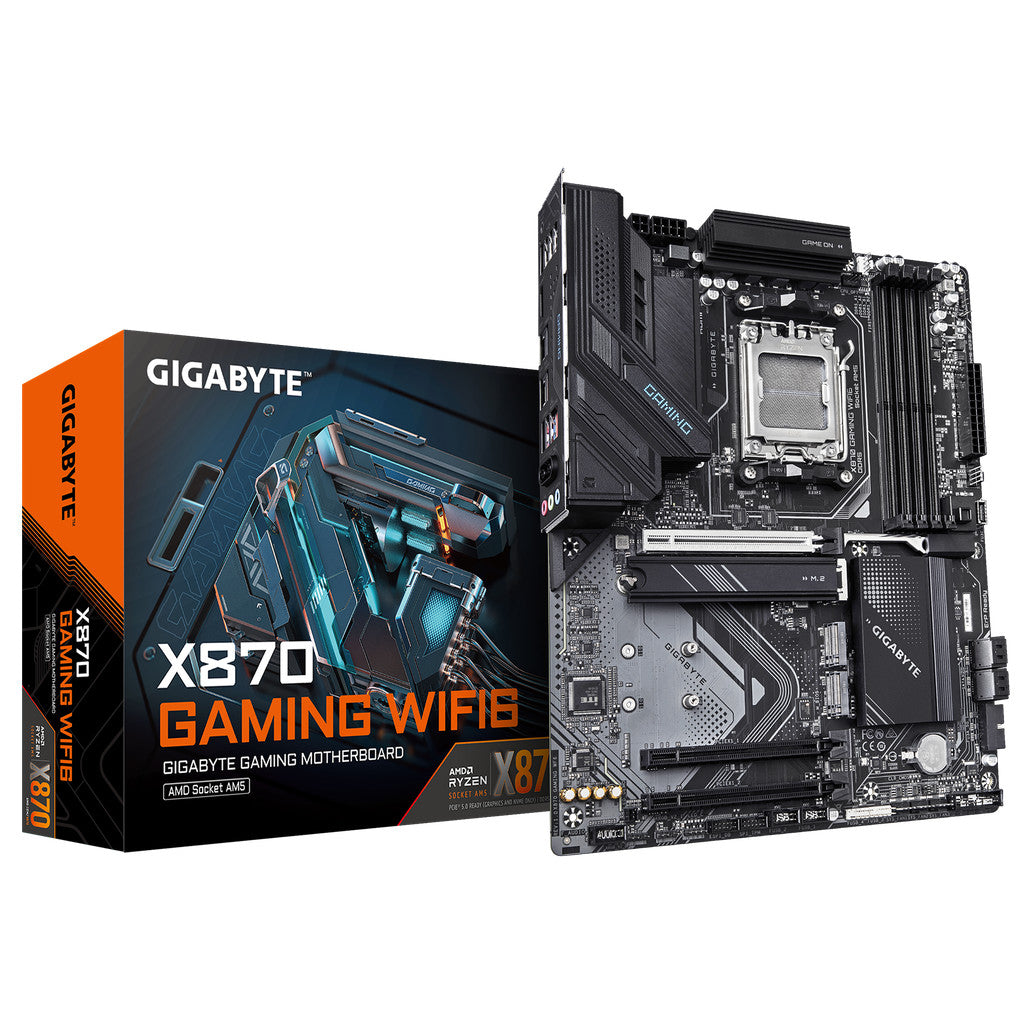 Gigabyte AM5 X870 GAMING WIFI6 - DDR5-3xM.2-HDMI-ATX