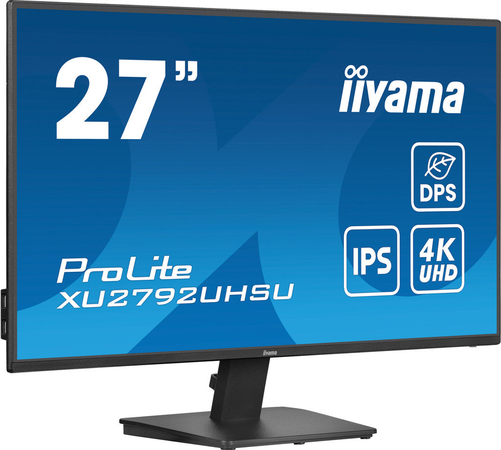 27-inch Iiyama ProLite XU2792UHSU-B6 4K-DP-HDMI-VGA-IPS