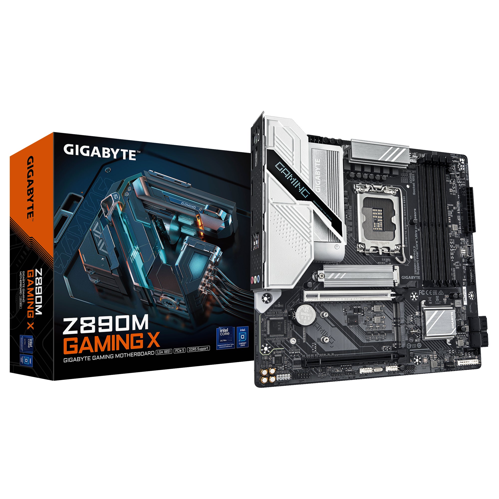 Gigabyte 1851 Z890M GAMING X - DDR5-3xM.2-2xDP-HDMI-µAT