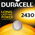 Duracell Lithium Knoopcel CR2430 (1-pack)